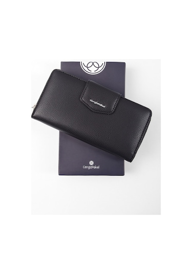 Cengiz Pakel Maddy Kadın Cüzdan-portföy 65232m Siyah