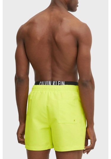 Calvin Klein Erkek Mayo Short Km0km01093 Lrf Sarı Sarı
