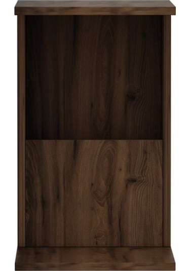 Bono Tekerlekli C Sehpa - Ceviz Ceviz