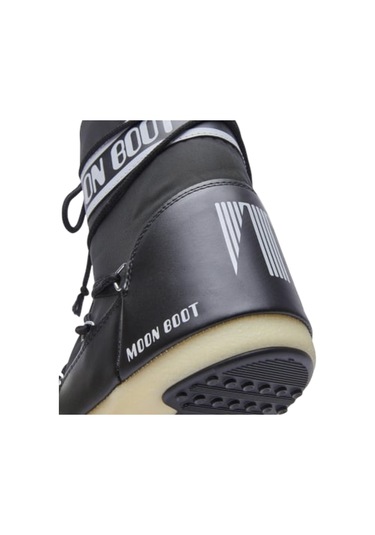 Moon Boot Moon Boot 80d1400440-n001 Moon Boot Nylon Unisex Çocuk Siyah Kar Botu Blk Siyah