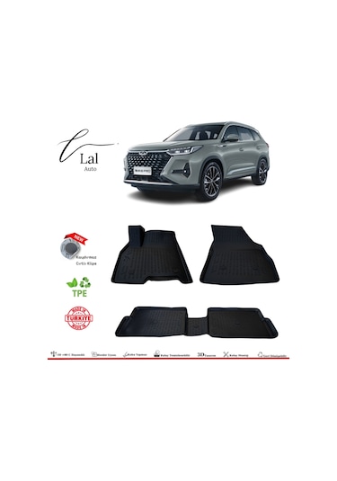 Chery Tiggo 8 Pro 3D Havuzlu Paspas 2020-2025 Uyumlu