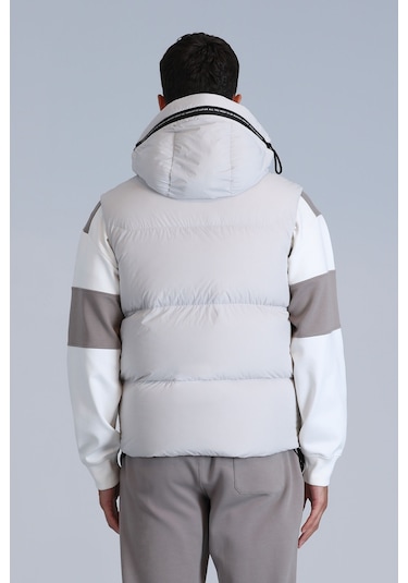 Lufian Erkek Emir Kaz Tüyü Yelek 112130026 Taş Taş