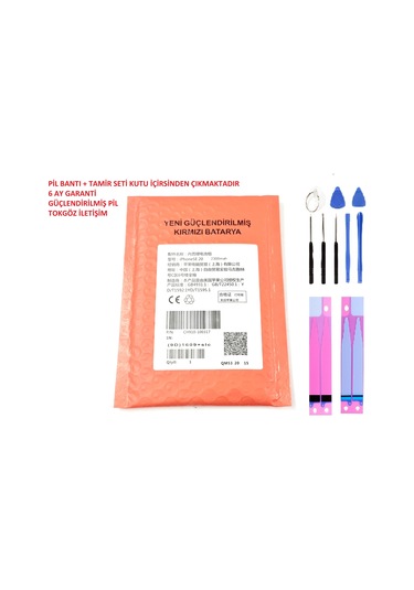 iphone 5Se 2020 Baratarya Pil Güçlendirilmiş