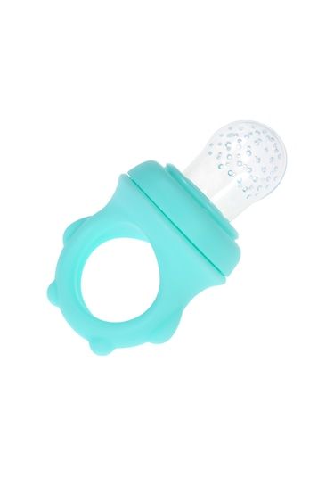 Xindoker Bebek Meyve Sebze Yeme Aleti, 3 Farklı Boyutlu Silikon Emzikli 2 Adet , Yeşil, Sağlıklı Beslenme Aracı