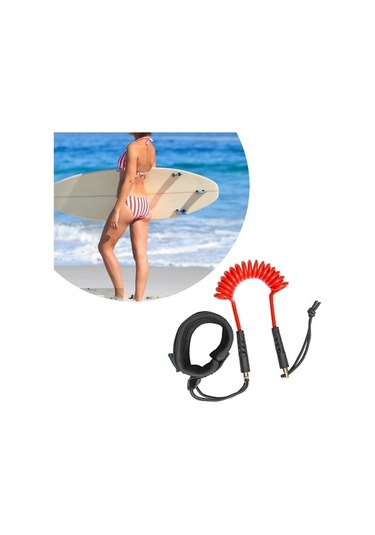Ganzhoushop Tahta Tasması Suntek Su Sporları Sörf Kırmızı Xm