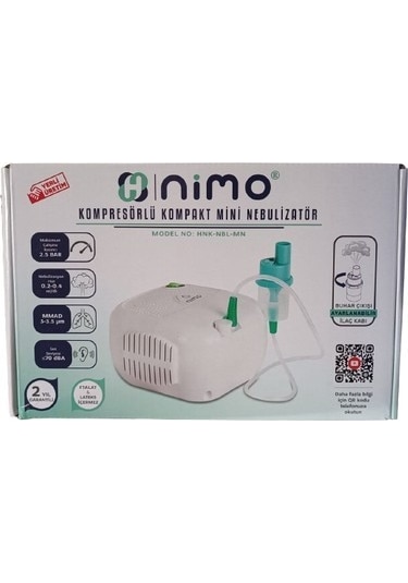 Nimo Kompresörlü Mini Nebulizatör