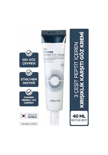Lebelage 40 ML - Peptit Kompleksi Ile   Göz Kremi Dr. Peptide Derma Eye Cream