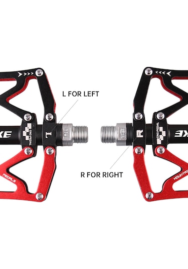 Yifomall Alüminyum Allyapı Siyah Bisiklet Pedalları - Hafif, Dayanıklı Ve Çok Renk Seçeneği