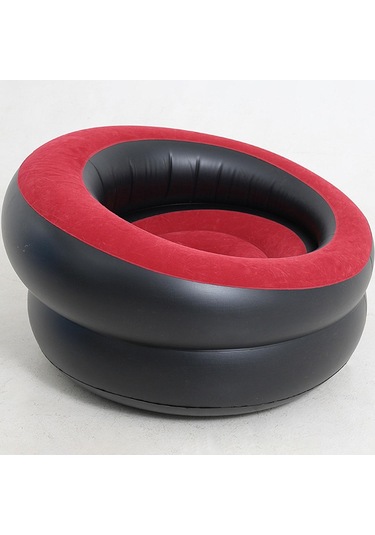 Suntek Dış Mekan Mobilyaları Kapalı Oyun Odası Için Şişme Kırmızı Siyah