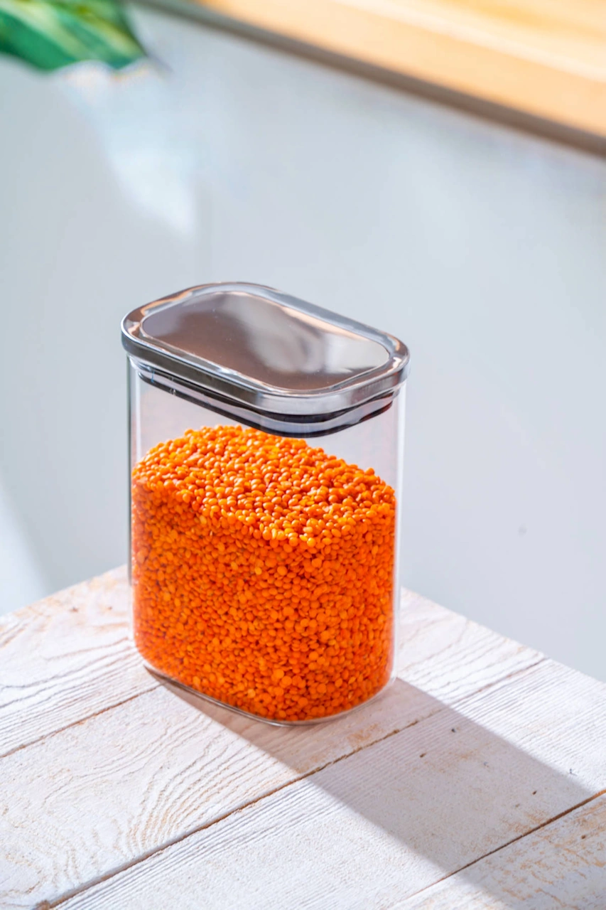 Lume Cam Saklama Kabı - 15 Cm Şeffaf