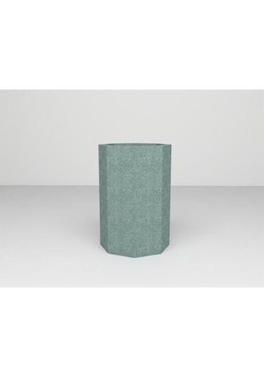 Nuano Consept Akasya Serisi Köşeli Saksı Yeşil 70x70