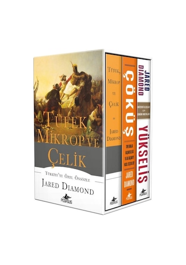 Tüfek. Mikrop ve Çelik Üçlemesi Kutulu Özel Set 3 Kitap Karton