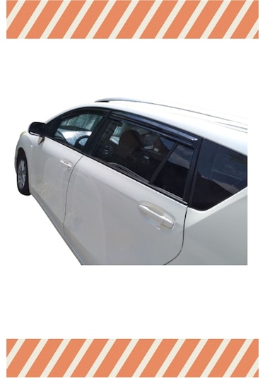 Toyota Verso 2010-2017 Modellerine Özel 4'lü Mügen Tip Cam Rüzgarlığı