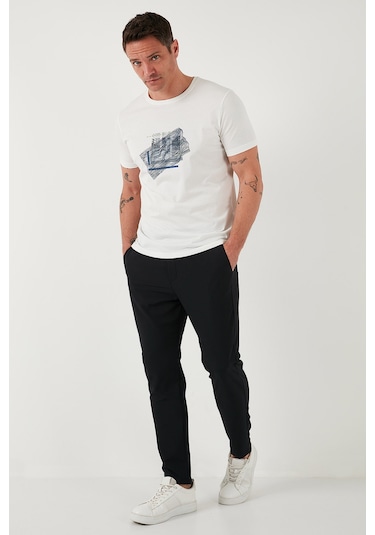 Buratti Streç Regular Fit Normal Bel Düz Paça Jogger Erkek Pantolon Cf25617801 Siyah Buratti Streç Regular Fit Normal Bel Düz Paça Jogger Erkek Pantolon Cf25617801 Siyah