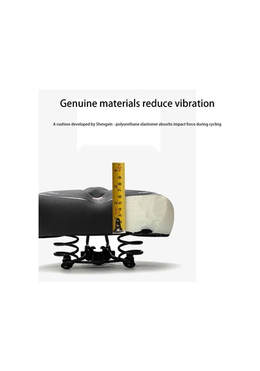 Suntek Konforlu Bisiklet Koltuğu Pu Deri Çin-kırmızısı Kırmızı - Siyah