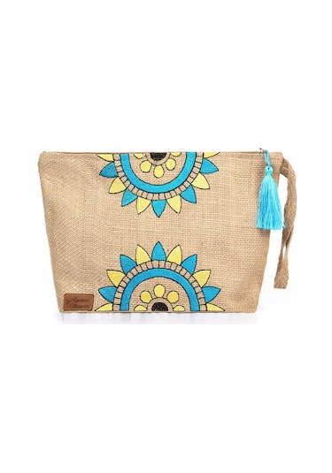 Ju Yaratıcı Tasarım Hasır Kadın Portföy & Clutch Üçgen Çanta