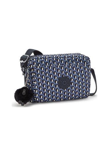 Kıplıng Abanu M Orta Boy Omuz Çantası Desenli 3d K Blue Mavi