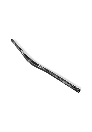 Artfulabode Siyah Mtb Gidon Gidon Gidon Gidon Düz Dağ Bisikleti Bisiklet Bisiklet Anodize Alüminyum Alaşım 780mm Hc Siyah