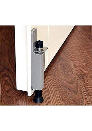 Aletçantam Ayak basmalı Yaylı Kapı Stoperi Tampon - Metal Gövde