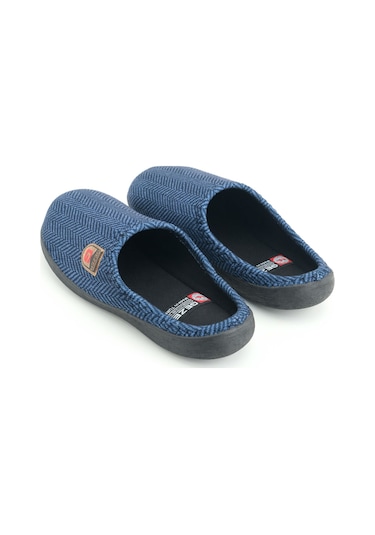 Gezer Erkek Kışlık Rahat Taban Ev Bahçe Terlik Lacivert