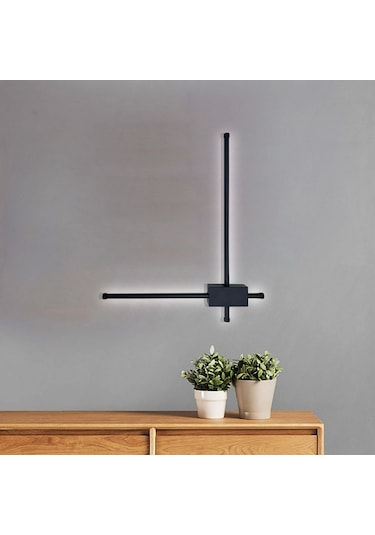 Led Duvar Aplik Sword Dock Siyah