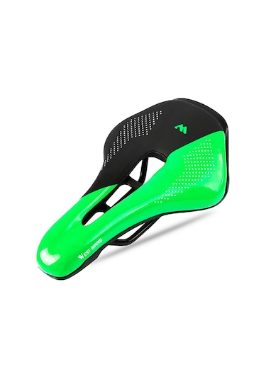 West Bıkıng Bisiklet Koltuk Kılıfı Yol Bisikleti İçin Nefes Alabilir Yumuşak Yastıklı Yastık - Yeşil