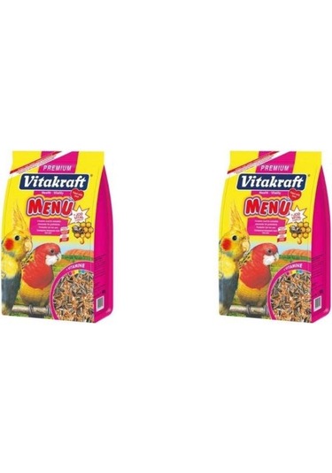 Vitakraft Premium Menü Jod Vital Paraket Yemi 1000 gr 2 Adet