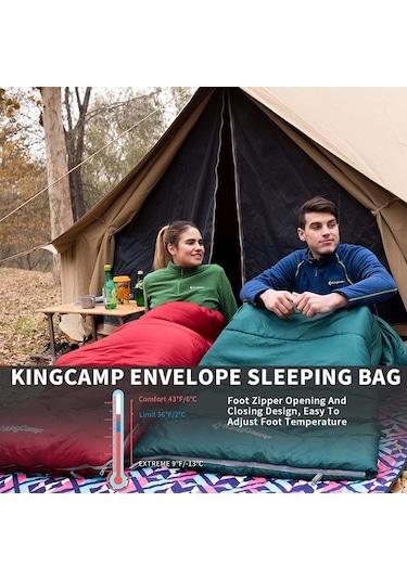 Kingcamp Superior 300 Xl Uyku Tulumu Petrol