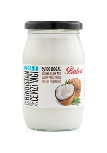 Balen Organik Hindistan Cevizi Yağı 300 G