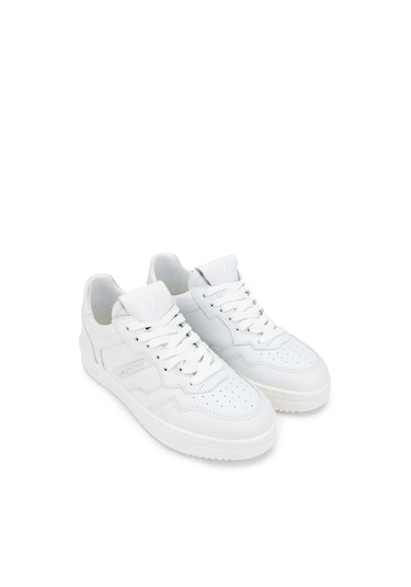 Mario Valentino Unisex Hakiki Deri Beyaz Sneakers & Spor Ayakkabı 1040 95a2501 Ayk Y24 Whıte Beyaz