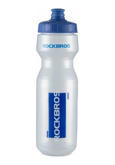 Rockbros Dcbt69Tb 750Ml Pp5 Su Şişesi Spor Bisiklet Sıkma Tipi Su Bardağı Bpa Içermez Fda Sertifikası Yok - Mavi