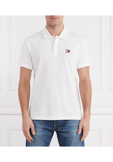 Tommyhilfiger Polo Yaka Logo Pike Polo T-shirt Beyaz