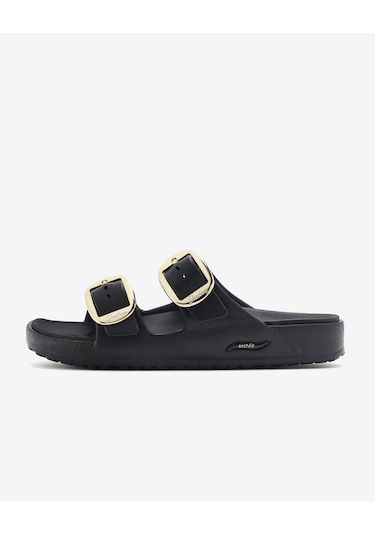 Skechers Arch Fıt Calı Breeze 2.0 - Gold Star Kadın Siyah Terlik 111592 Blk Siyah