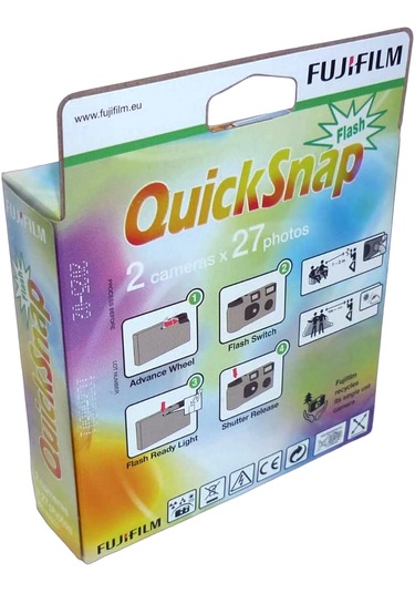 Fujifilm Quicksnap 10 MP Çek At Analog Fotoğraf Makinesi 2'li