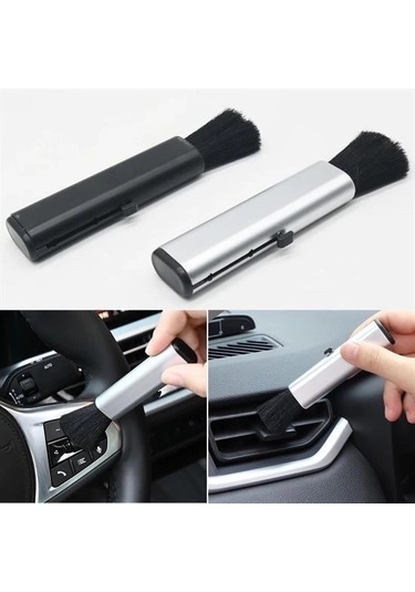 İpek Yıldızı Açılıp Kapanabilen Oto Bakım Araç Araba Detay Temizlik Fırçası Diğer
