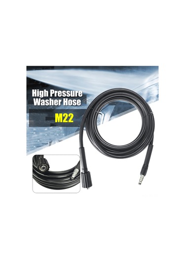 Teltree M22 Tipi 10m Yüksek Basınçlı Yıkama Makinesi Hortumu - Dayanıklı, Aşınmaya Dirençli, Nilfisk C100-c140 İle Kısmen Uyumlu