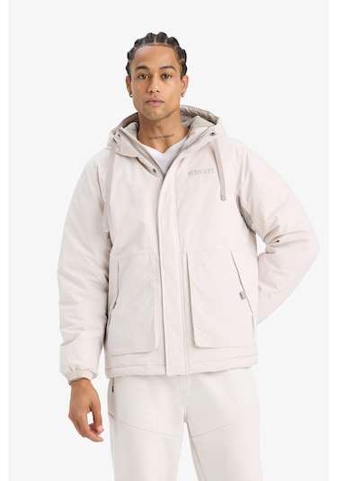 Defacto Regular Fit Çıtçıt Kapama İç Cepli Kapüşonlu Fermuarlı Mont C6595ax25auer22 Ekru-er22 Defacto Regular Fit Çıtçıt Kapama İç Cepli Kapüşonlu Fermuarlı Mont C6595ax25auer22 Ekru-er22