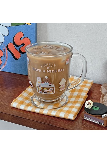 Lyon Abd, Japonya Ve Korinler Büyük Kapasiteli Sütlücay Bardağı Beyaz