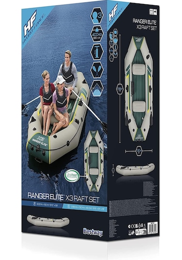 Bestway Hydro-Force Ranger Elite X3 Şişme Bot Set
