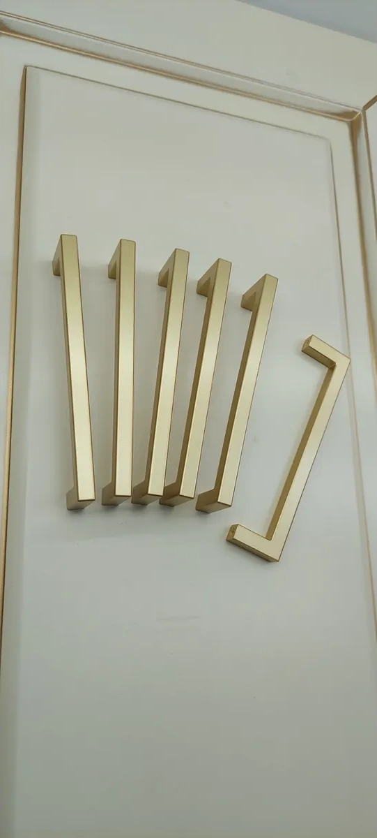 F Furnitura Mobilya Kolu 128 Mm 266072071 Altın Rengi