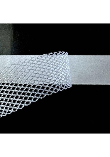 Pazly 20mm Beyaz Çift Taraflı Tela Yapışkanlı Kumaş Ütü Bant Dıy Dikiş Aksesuarları 10m 3 Adet Set