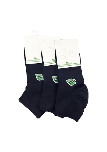 Emre Erkek Bambu Kısa Patik Çorap 6 Lı  Paket