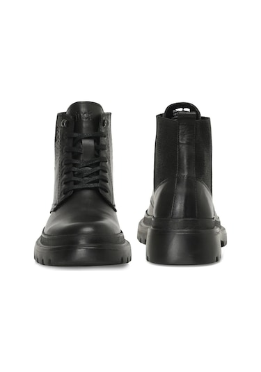 İnci Boris 4pr Erkek Siyah Deri Klasik Bot-siyah Siyah