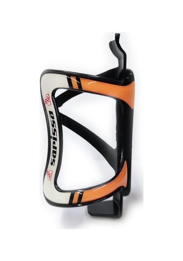 Sarissa Matara Tutucu Plastik Esnek Bisiklet Matara Kafesi Turuncu