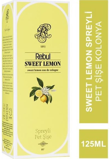 Rebul Sweet Lemon Kolonya Sprey 125 ML