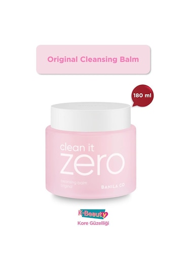 Banila Co Clean It Zero Original Cleansing Balm Yağ Bazlı Temizleyici 180 ML