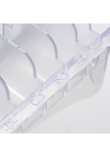 Vkemall Wahl Elektrik Saç Bıçağı İçin 10'lu Abs Renkli Metal Kaplama Limit Taramalar Seti 1.5mm-25mm - Saç Kesimi Ve Şekillendirme Aracı