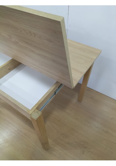 110 X 45 Katlanır Mutfak Masa Ebru