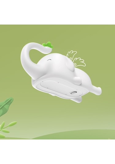 Fil Şeklinde Bebek Başucu Dokunmatik Işık Emzirme Gece Lambası Masaüstü Lamba Telefon Standı Çok Renkli