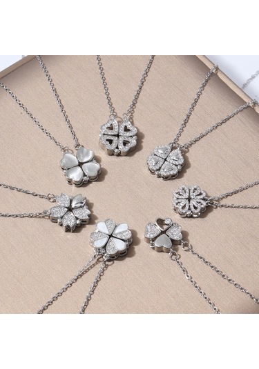 Bayan Kolye: Moda Estetiği Titanyum Çelik Kolye No.65 Çok REnkli